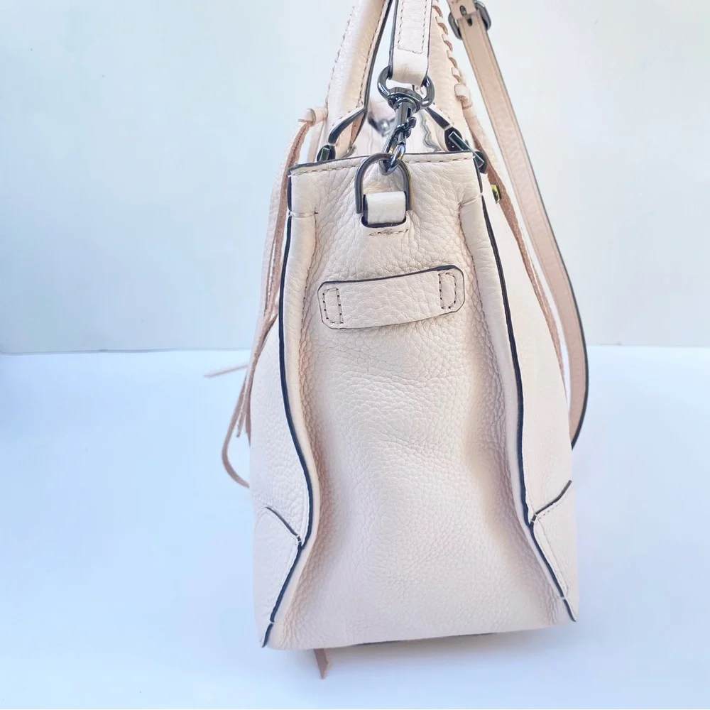 Rebecca Minkoff Pale Pink Leather Tote Bag